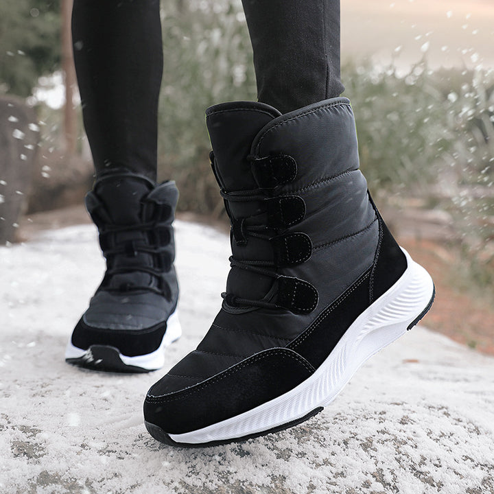 Winter boots for women lined with non-slip sole and quick-drying surface coating Lune London
