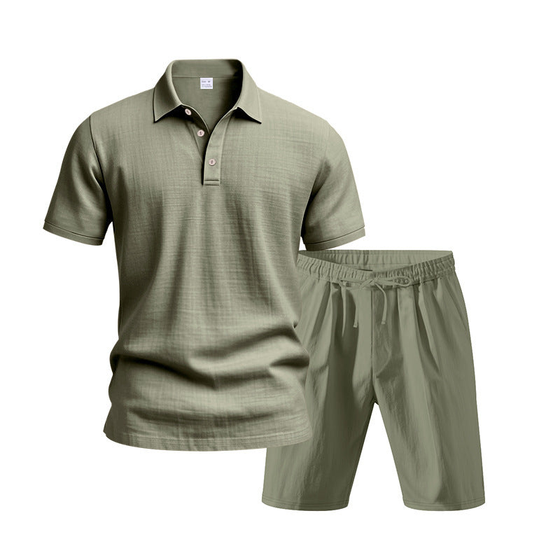 Tenue de loisirs pour hommes avec polo et shorts Lune London