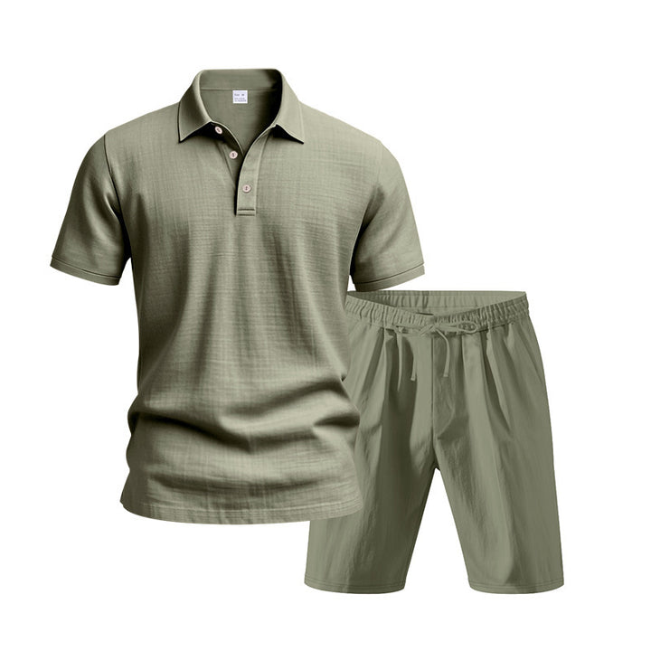 Tenue de loisirs pour hommes avec polo et shorts Lune London