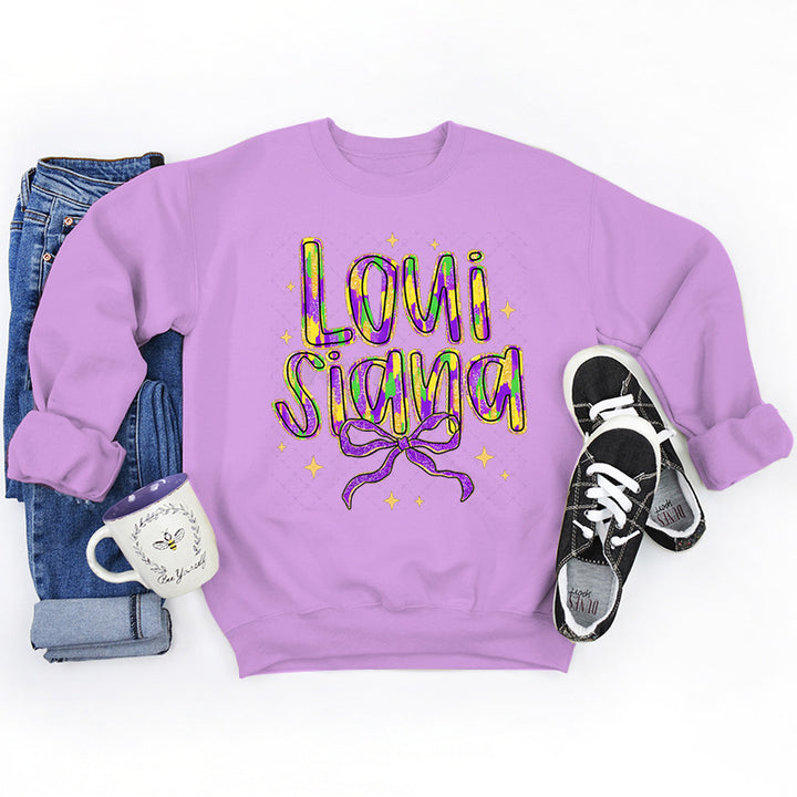 Sweatshirt pour femmes avec lettrage créatif et doublure intérieure douce Chic & Stil