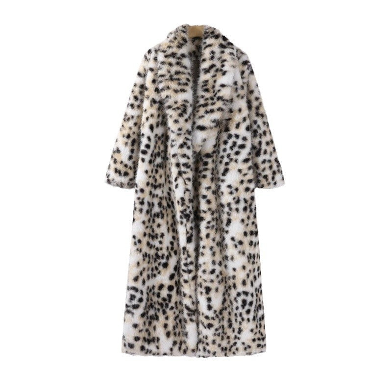 Lune London faux fur coat for women
