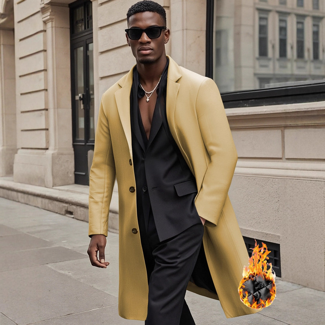 Elegant and stylish long coat for men Lune London