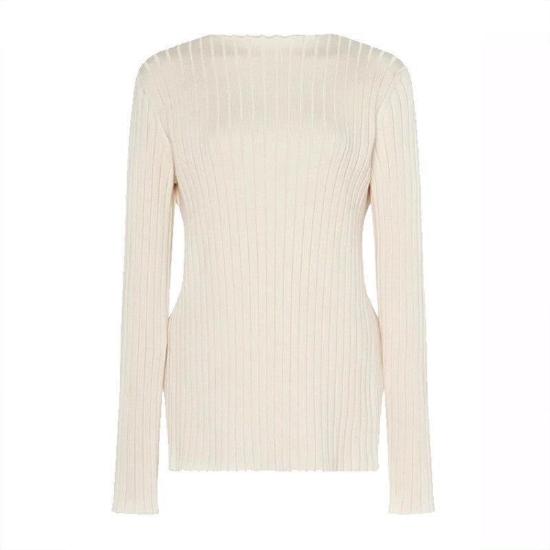 Pull fin en maille pour femmes Chic & Stil