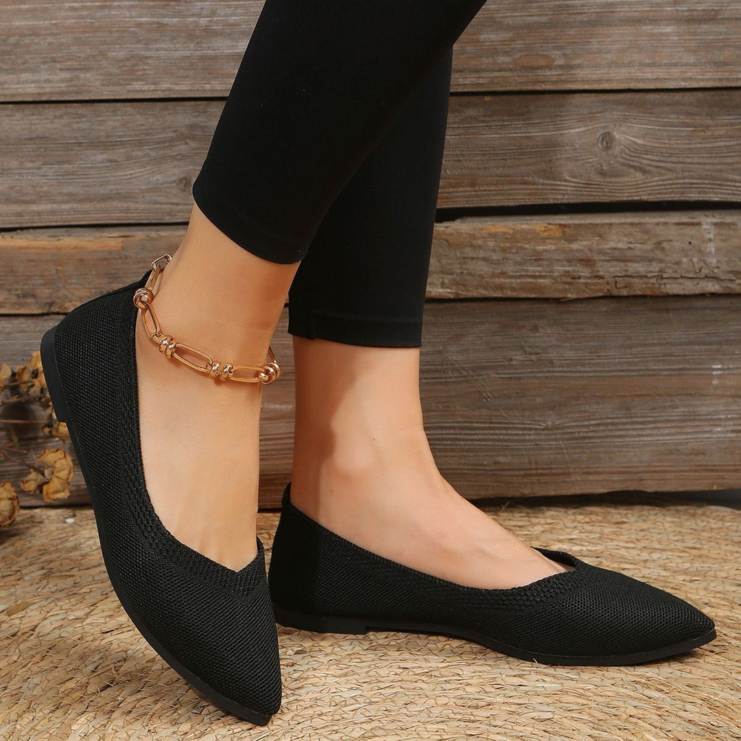 Ladies Breathable Mesh Ballerinas Lune London