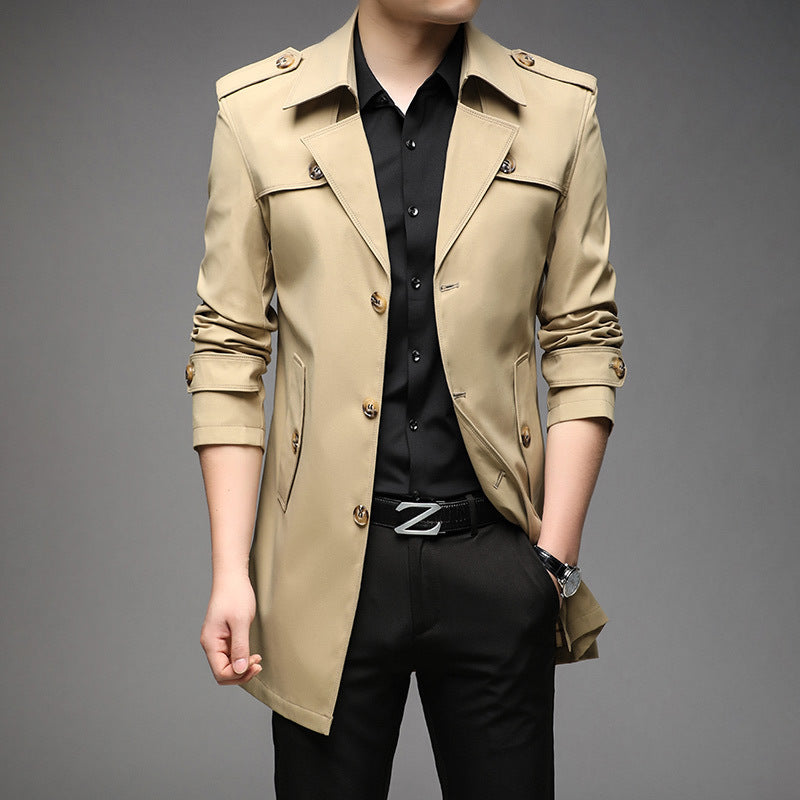 Stylish transitional jacket for men with functional pockets Lune London