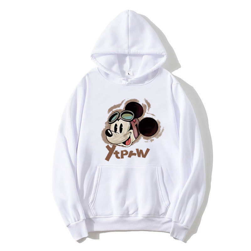 Women's hoodie with creative Mickey Mouse design Chic & Stil