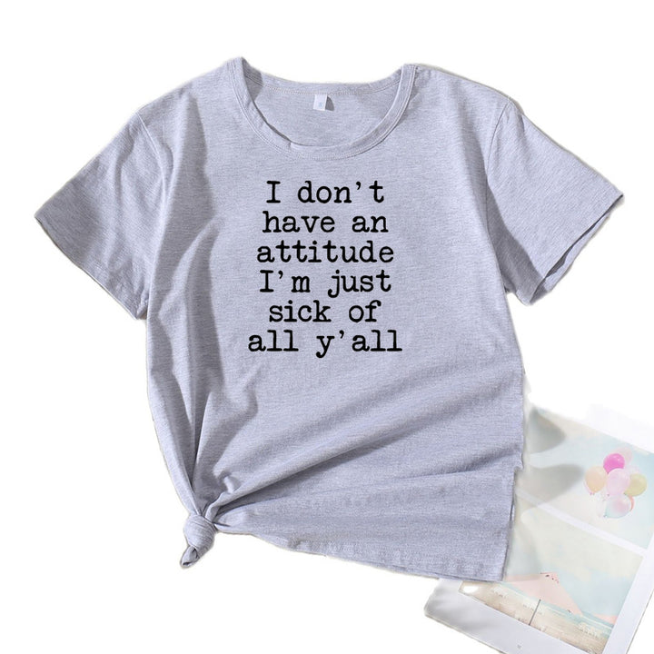 Lune London relaxed statement attitude t-shirt for women