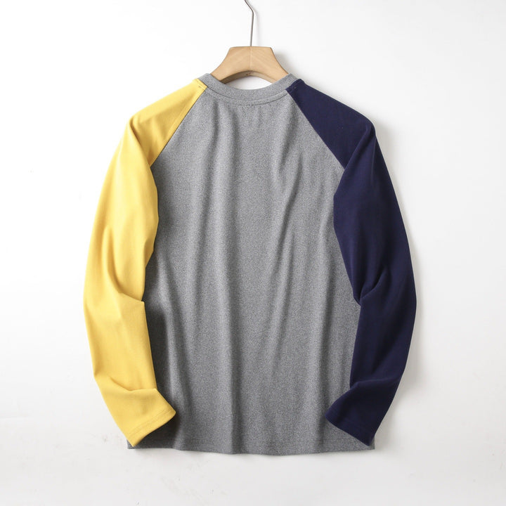 Chemisier à manches longues à la mode pour femmes avec un design de couleur unique Chic & Stil