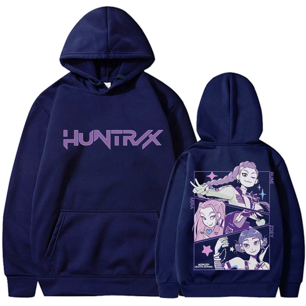 Women's hoodie with artistic anime print Chic & Stil