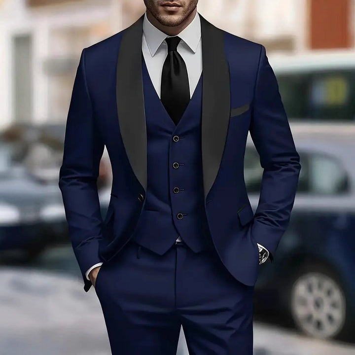 Men’s Three-Piece Suit Set – Elegant & Sophisticated | Lune London
