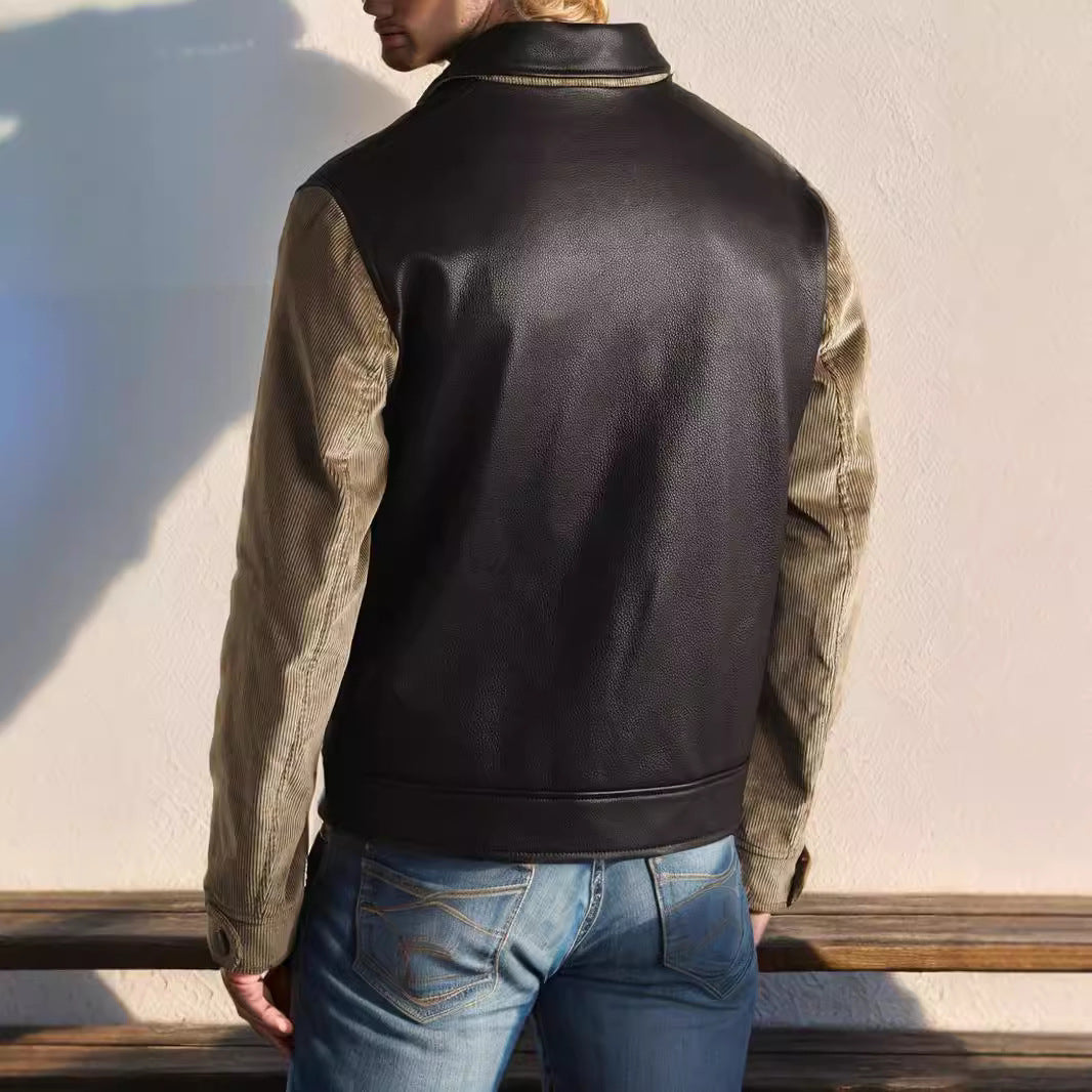 Trendy hybrid jacket for men with structured sleeves Lune London