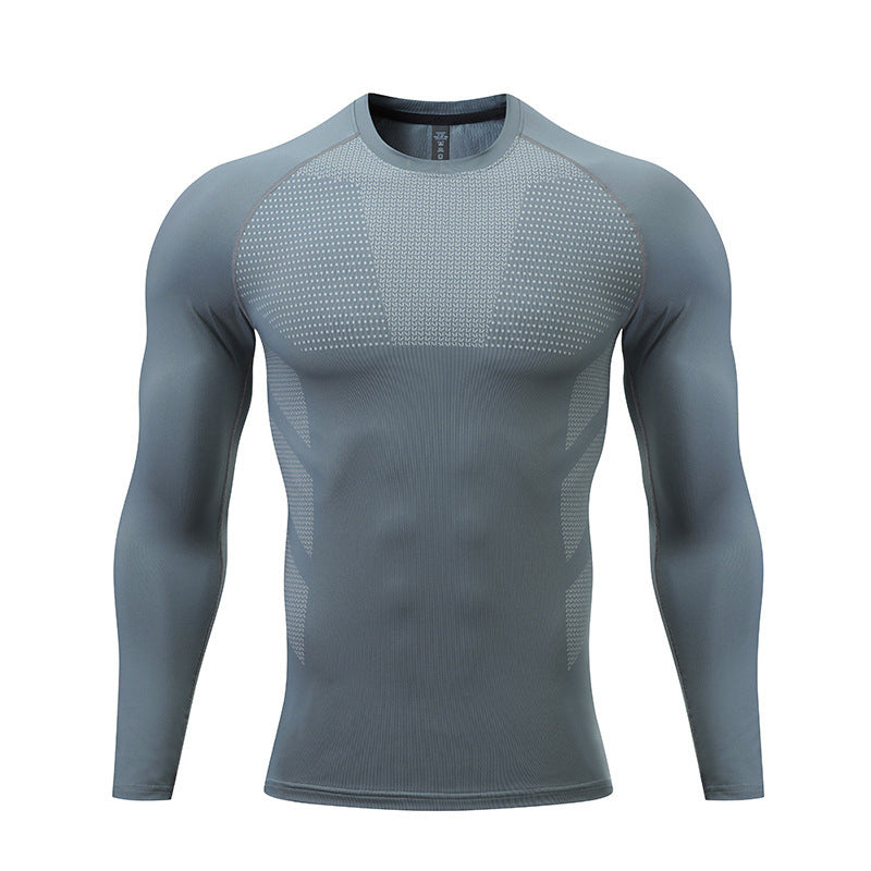 Men's Compression Long Sleeve Sports Shirt Lune London