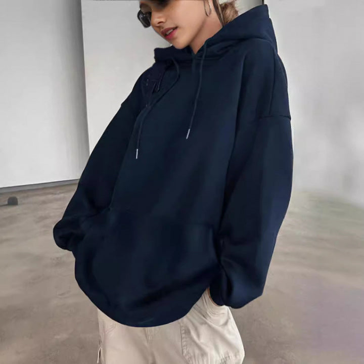 Women’s Hoodie with Glittering Star Motif Lune London