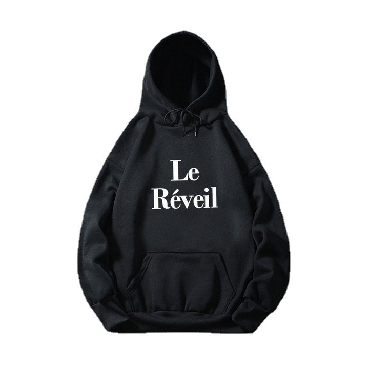 Ladies hoodie with stylish lettering Chic & Stil
