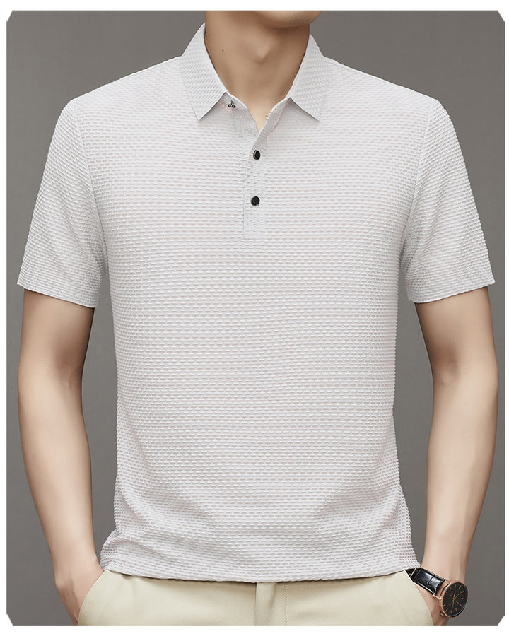 Men's Chic Structured Polo and Style