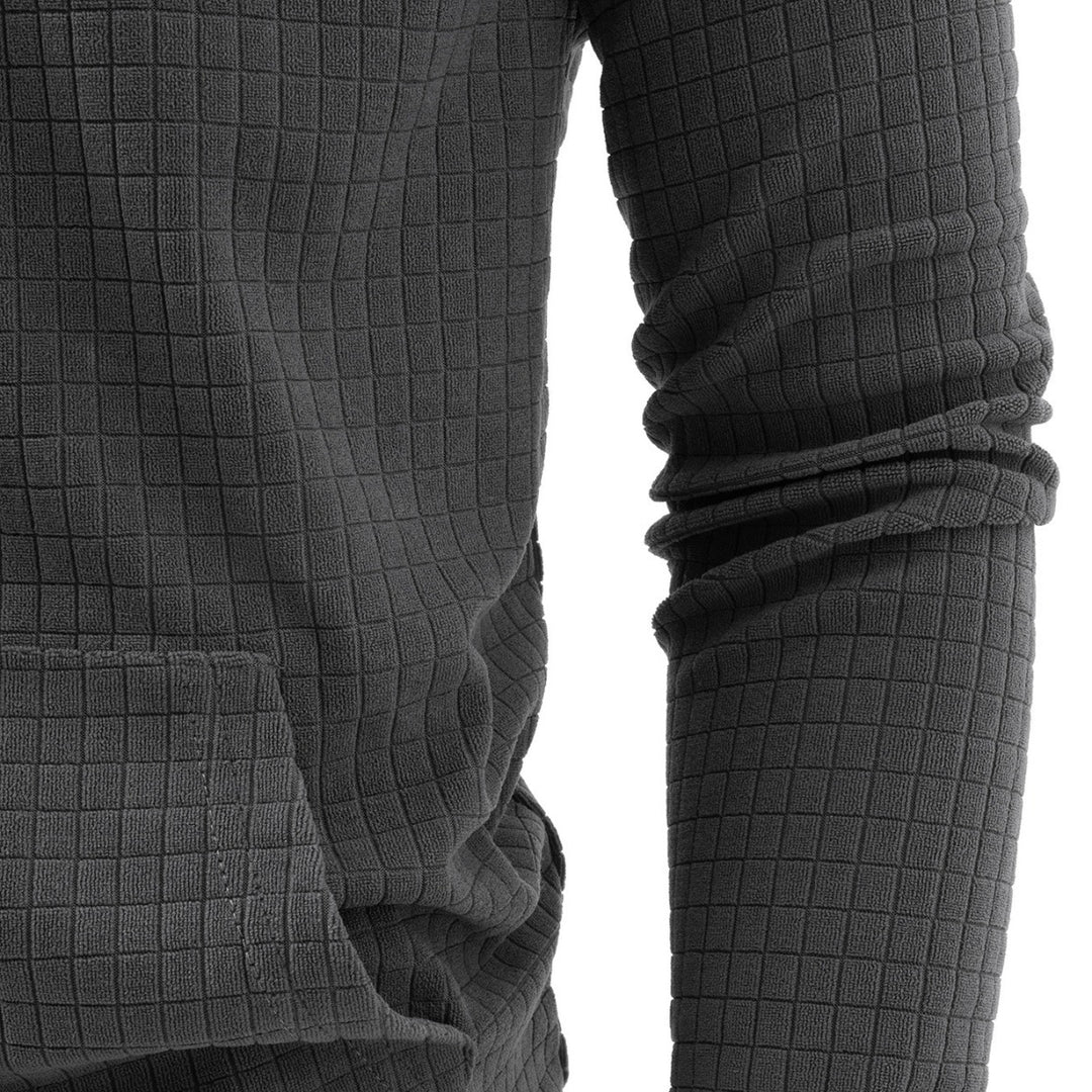 Casual hooded jacket for men with structured design Lune London