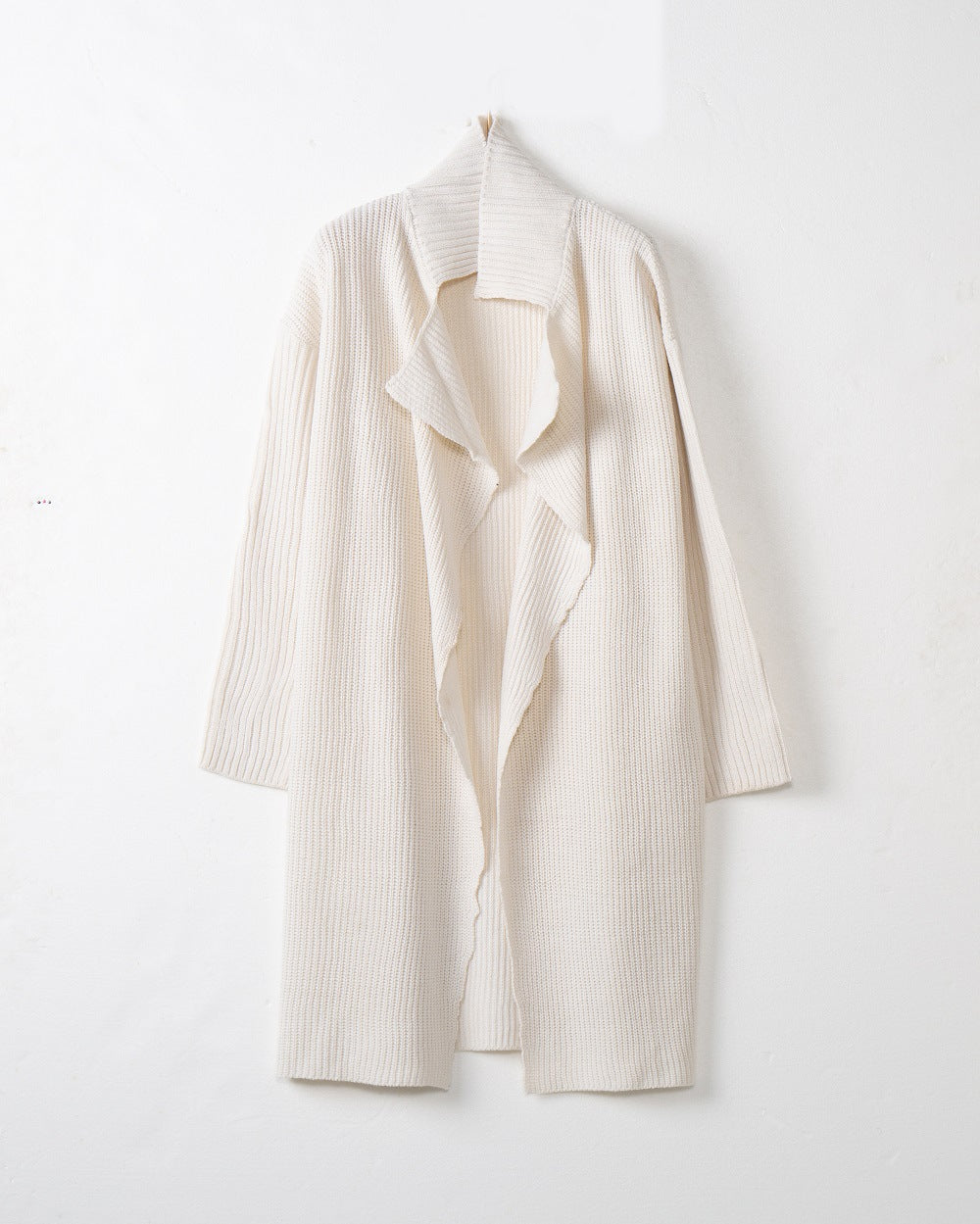 Women’s knit coat Galerie with relaxed fit and modern details Lune London