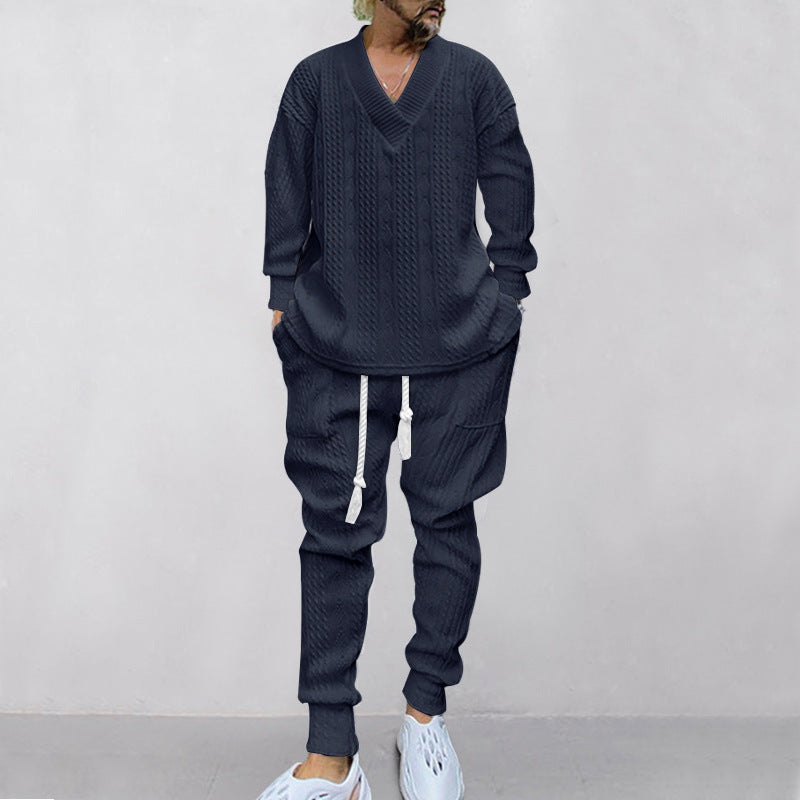Men Knitted Sweater and Jogging Suit Lune London
