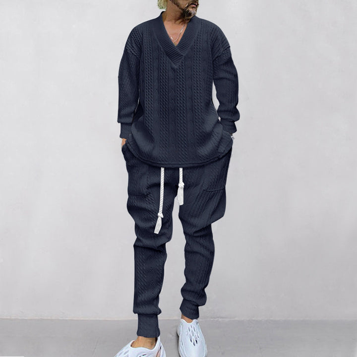 Men Knitted Sweater and Jogging Suit Lune London