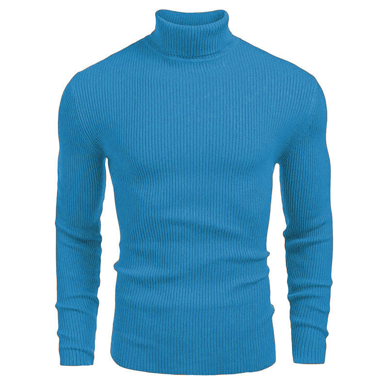Men's High-Quality Ribbed Turtleneck Sweater Lune London