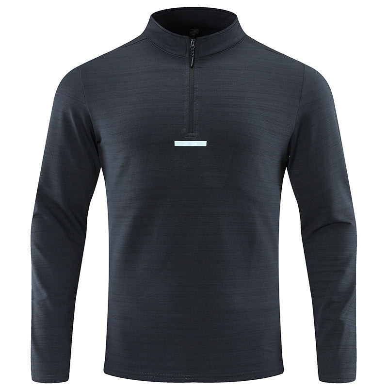 Functional pullover for women with high collar and half-zip Lune London