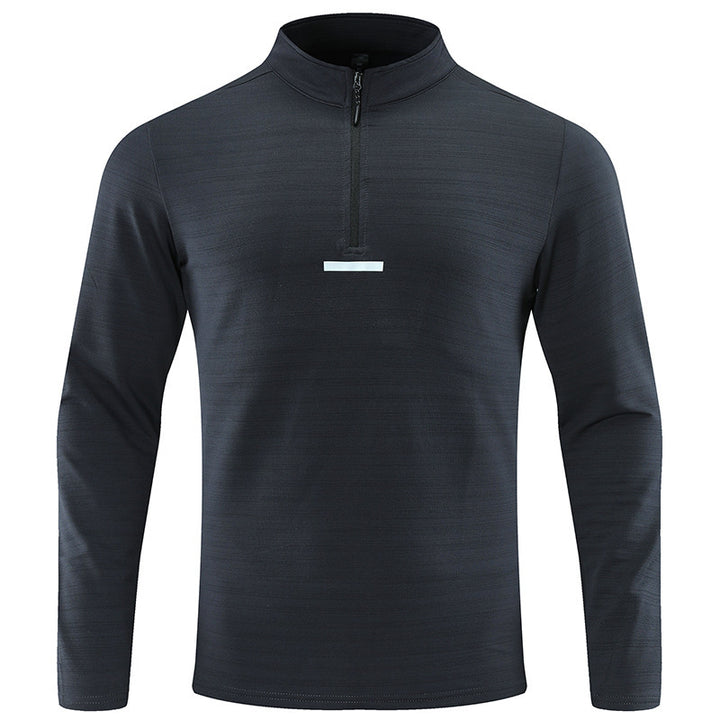 Functional pullover for women with high collar and half-zip Lune London