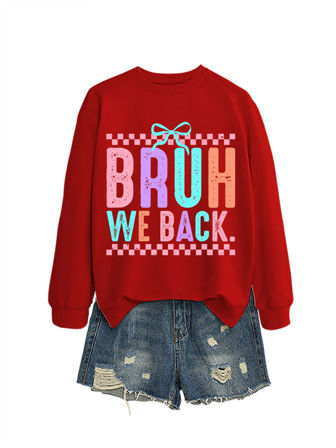 Sweatshirt pour femmes avec impression joyeuse et coupe confortable Chic & Stil
