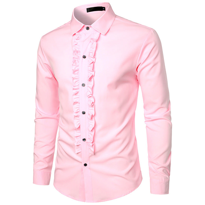 Men's Ruffle Shirt Lune London