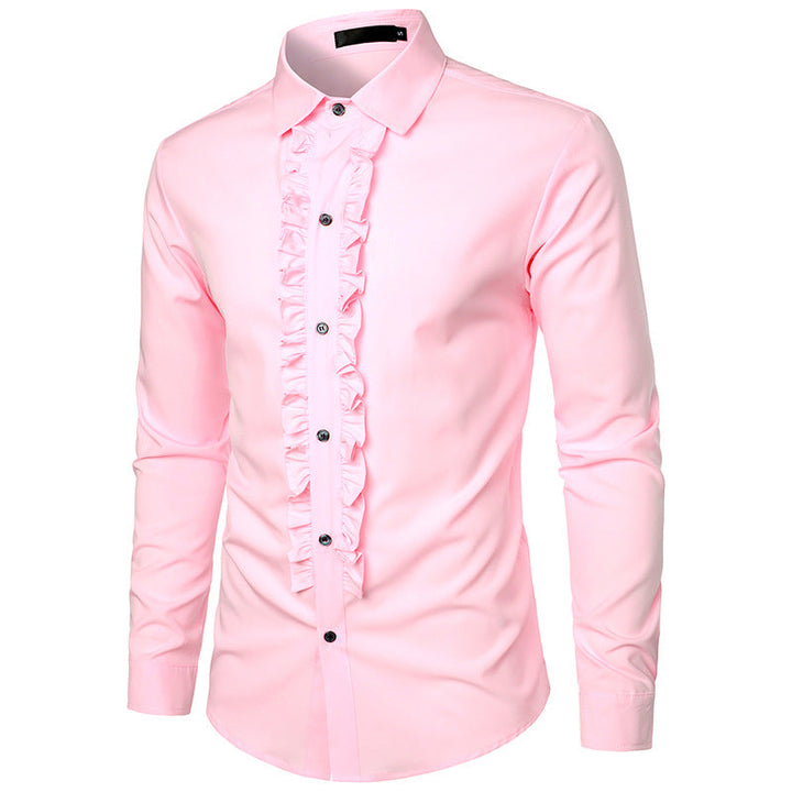 Men's Ruffle Shirt Lune London