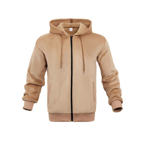 Men's sporty hooded jacket made of breathable mesh material Lune London