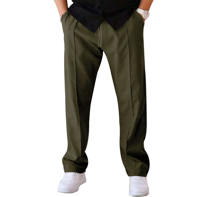 Men's leisure pants with a sleek fit and practical pocket design Lune London