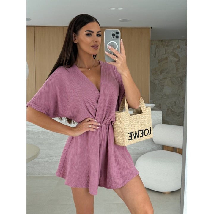 Ladies Elegant Wrap Jumpsuit Lune London