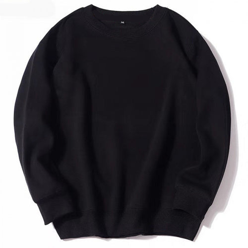 Women's sweatshirt made of high-quality cotton blend with a casual fit and round neckline Lune London