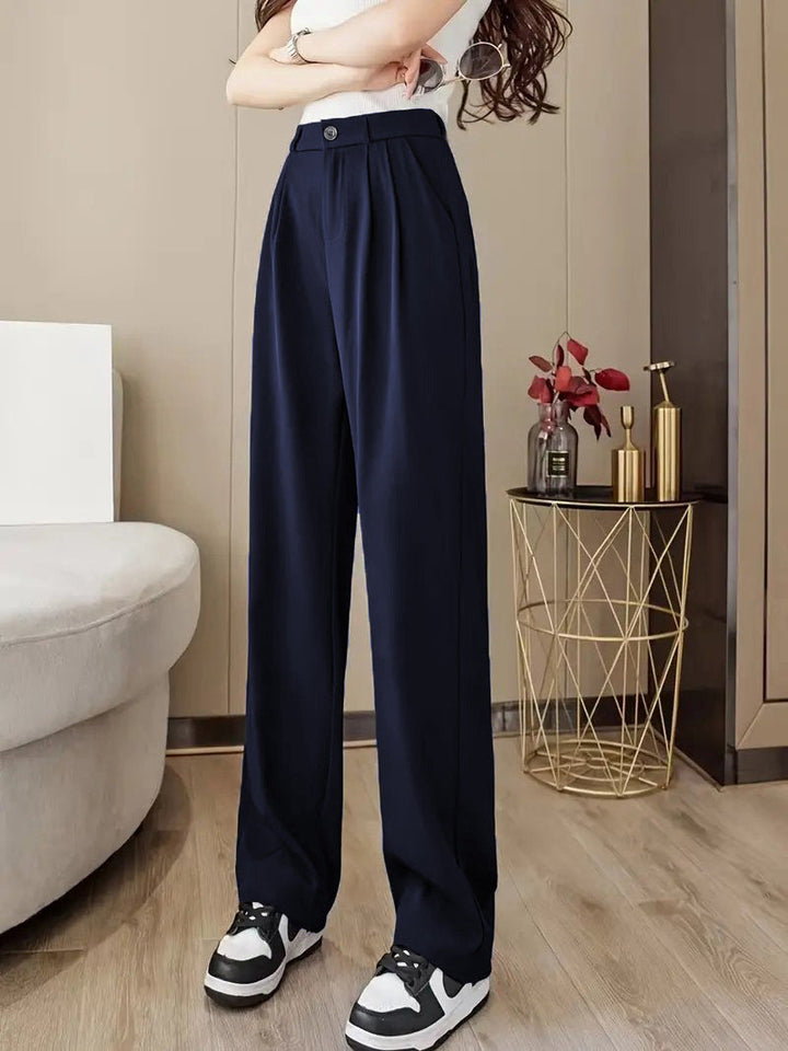 Lune London | Women's wide high-waisted trousers