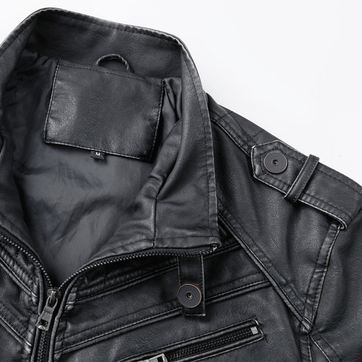 Lune London Faux Leather Jacket for Men