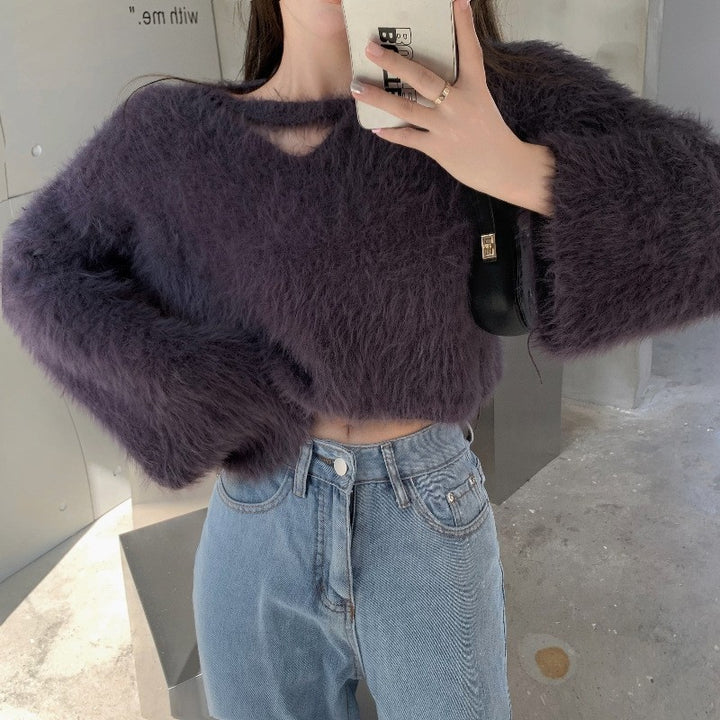 Pull confortable pour femmes en matériau doux et coupe décontractée Chic & Stil