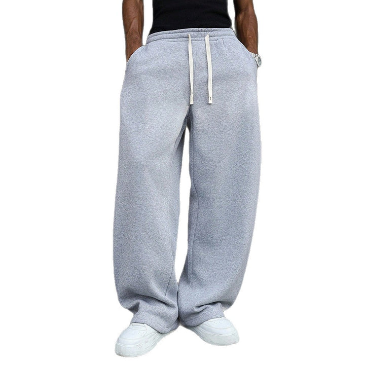 Women's casual loose-fit leisure pants with elastic waistband and practical pockets Chic & Stil