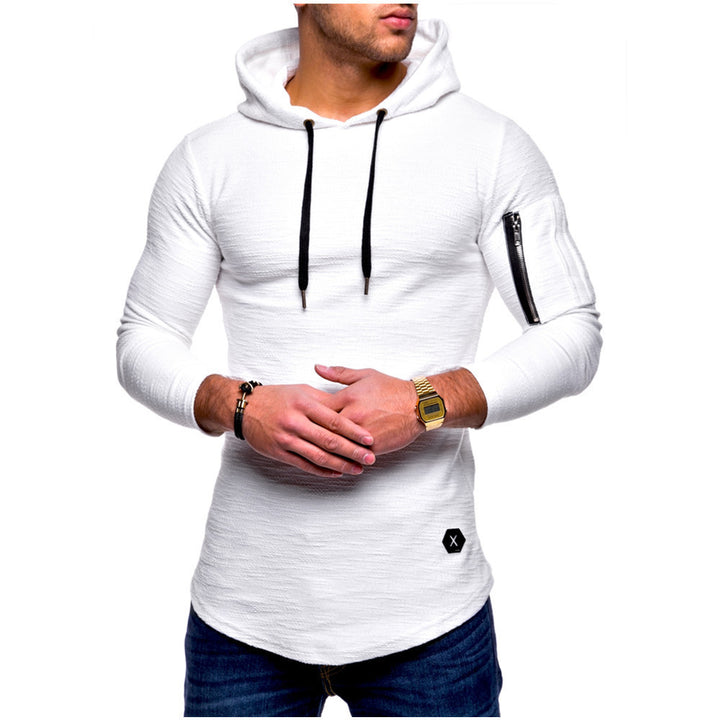 Men's casual hoodie with stylish zipper Lune London