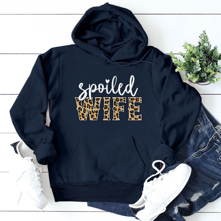 Sweat à capuche pour femmes avec lettrage créatif et élégant Chic & Stil