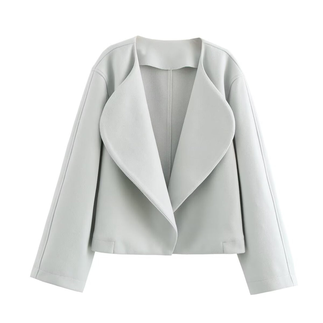 Veste courte élégante pour femmes avec col montant moderne Chic & Stil