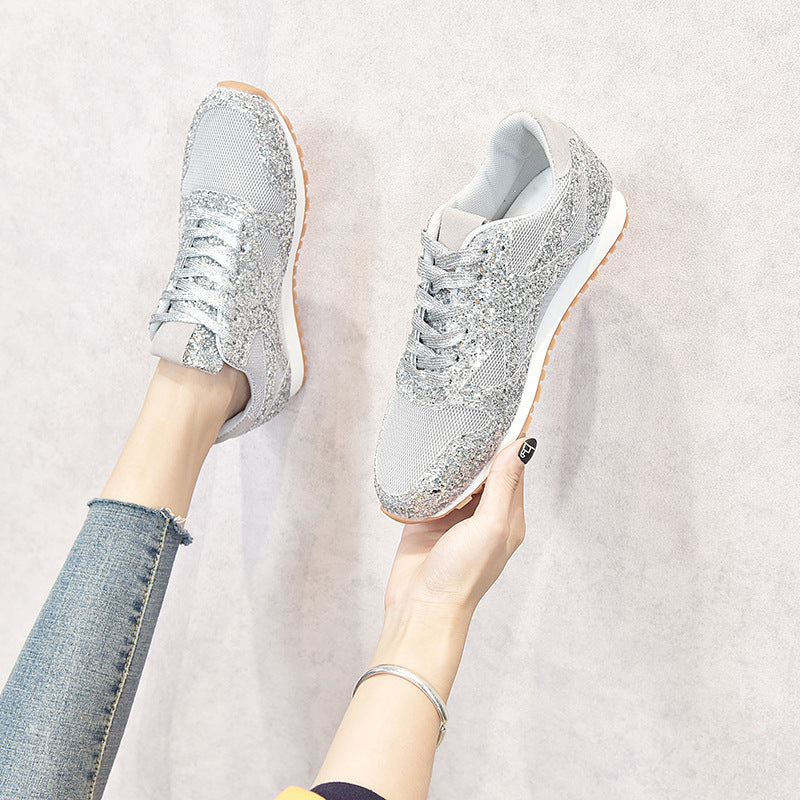 Women's work shoes with sequins Lune London