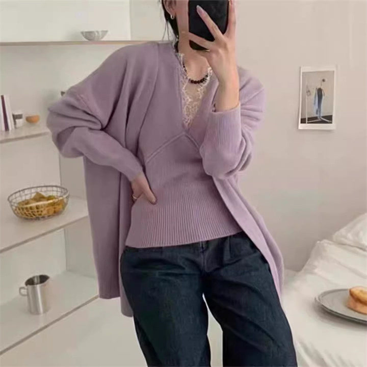 Cardigan décontracté pour femme avec une coupe ample et un matériau confortable Chic & Stil
