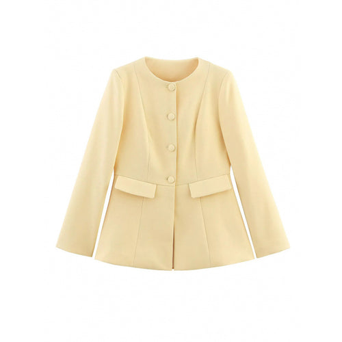 Modern blazer jacket for women with textured design Lune London