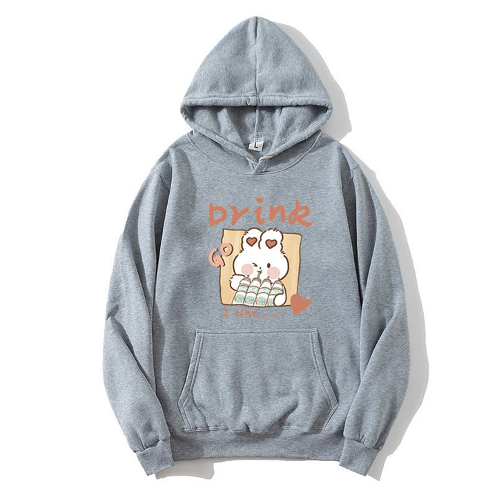 Women's hoodie with cute kitten motif Chic & Stil