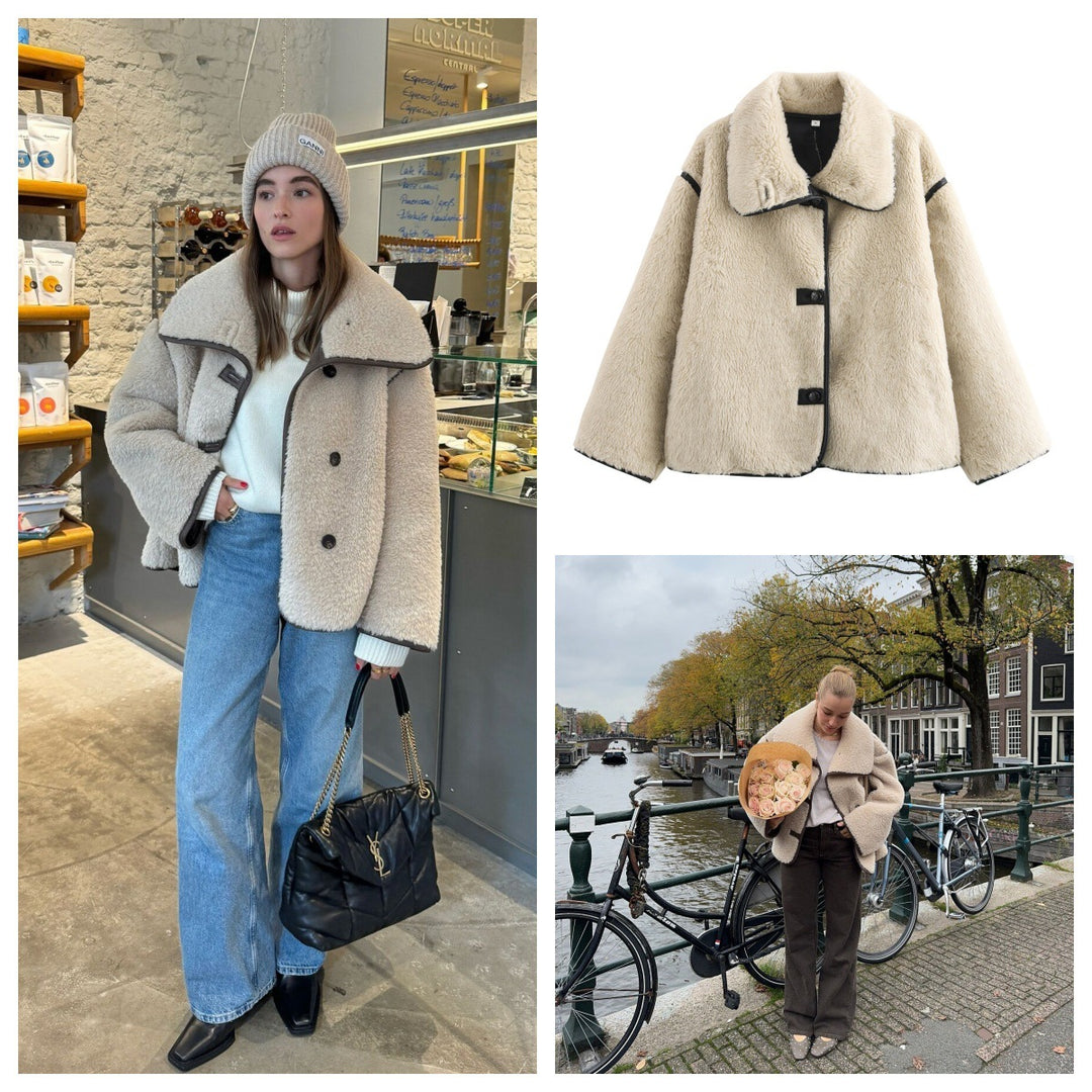 Ladies comfortable fleece jacket Lune London