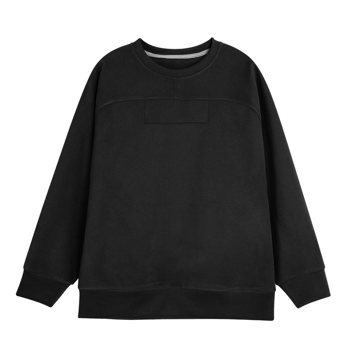 Oversized sweatshirt for women with soft fleece lining and quilted design Lune London