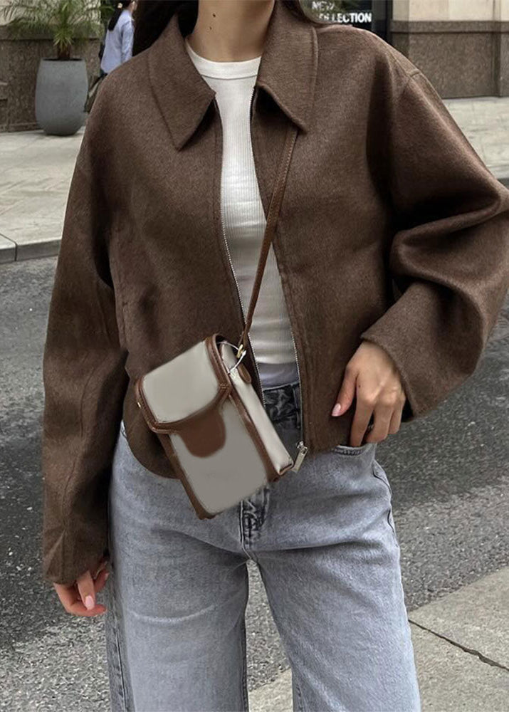 Lune London | Zip Front Wool Jacket