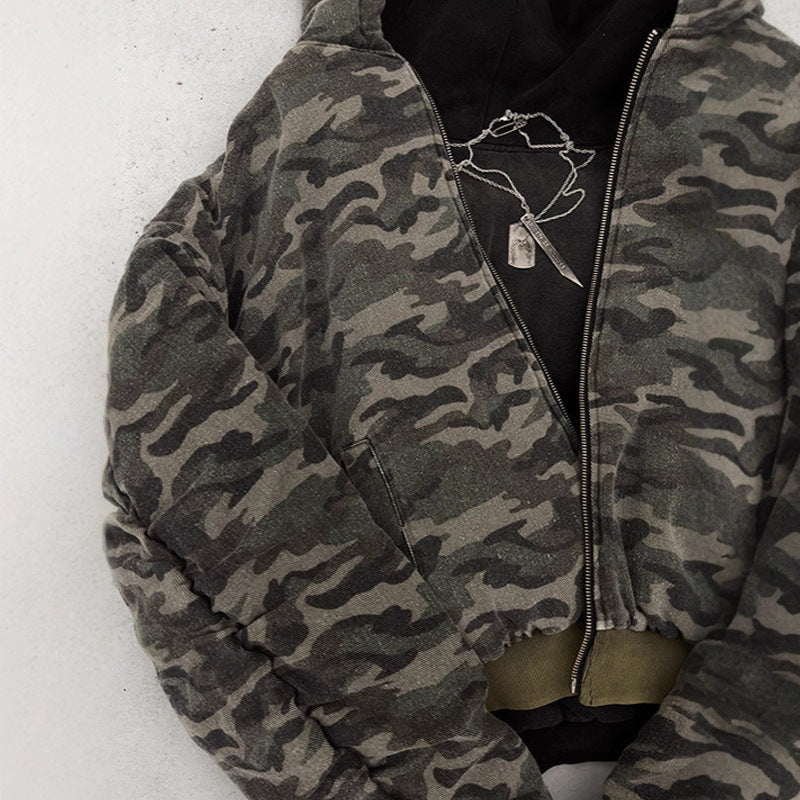 Casual utility jacket for women with hood and quilted details Lune London