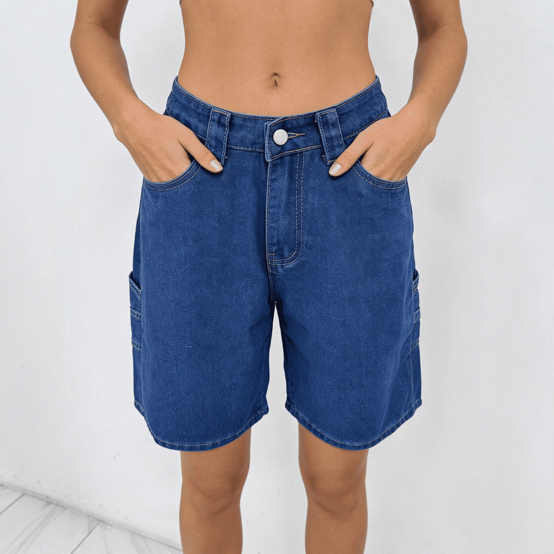 Women Casual Cargo Shorts Lune London