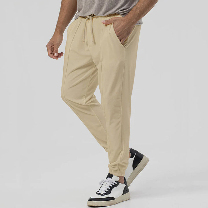 Casual pants for men with elastic waistband Lune London